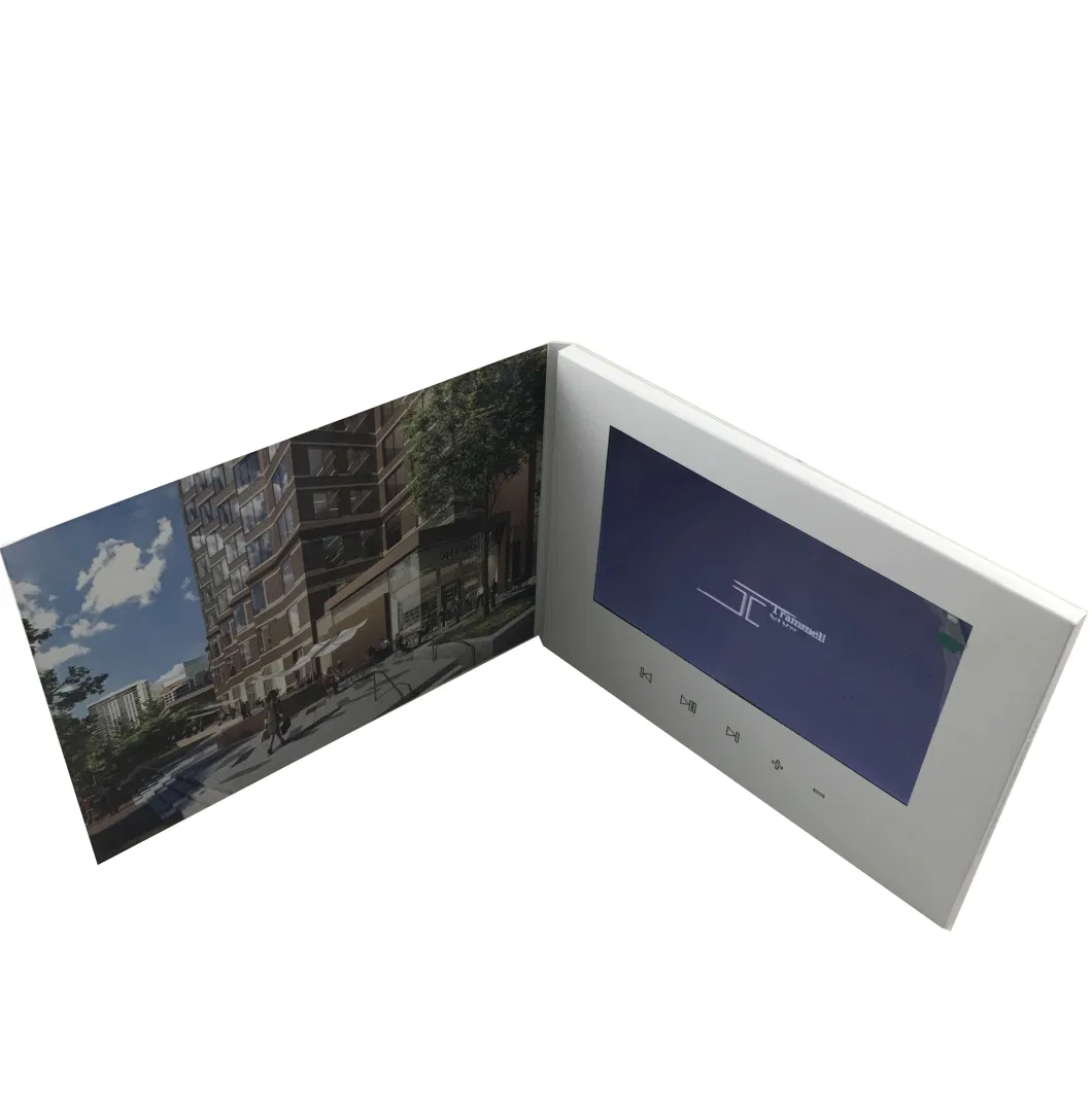 7inch TFT LCD Screen Video Greeting Cards