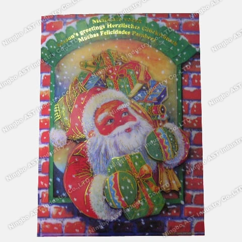 Musical Greeting Cards LED Postcard Music Printing Card