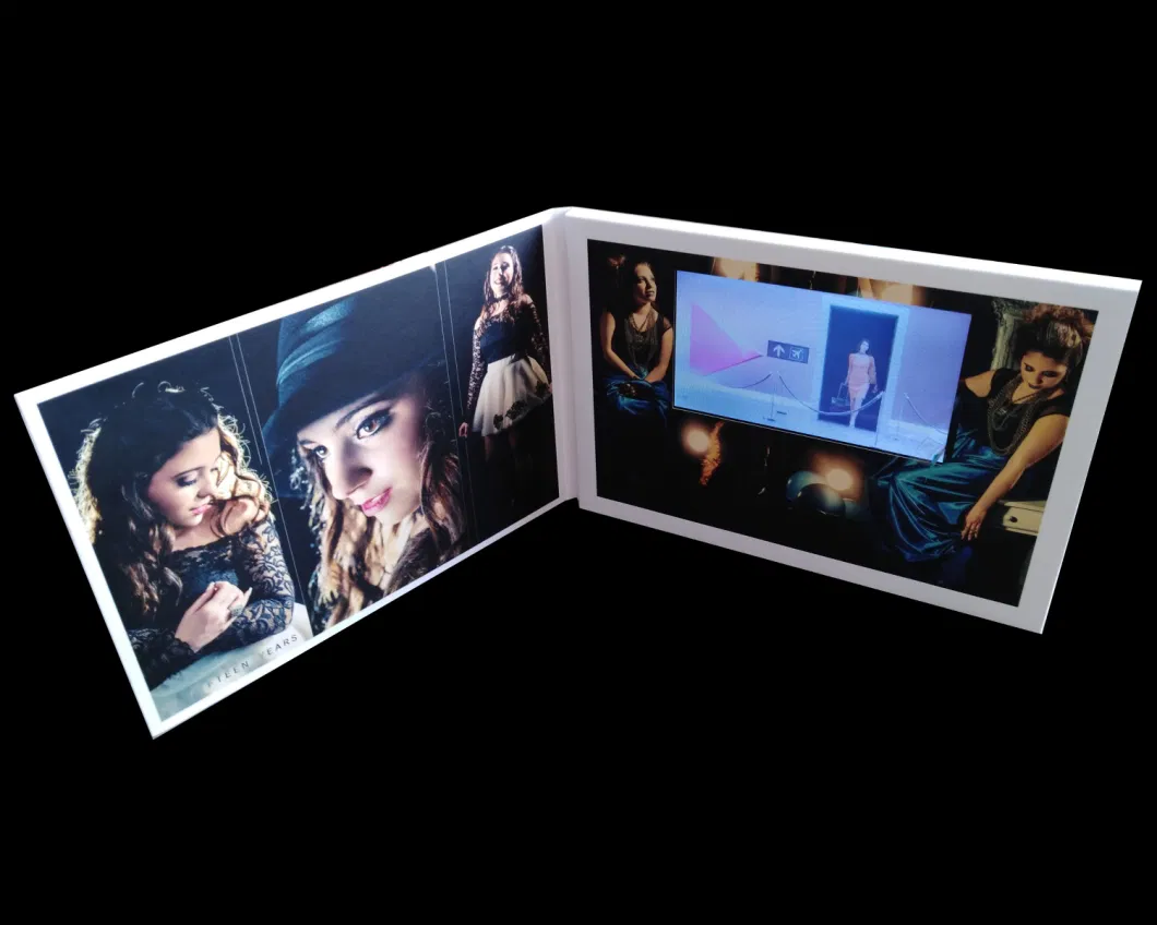 7inch TFT LCD Screen Video Greeting Cards